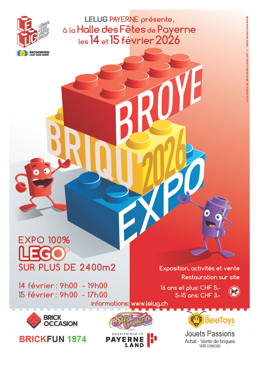 🧱 BROYE BRIQU’EXPO 2026 : 100 % Briques LEGO® !